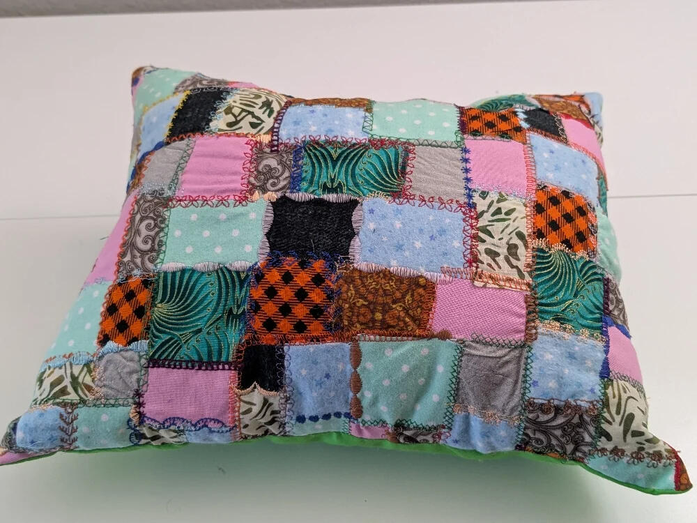 Sensory Pillow - Light Green Back - $25